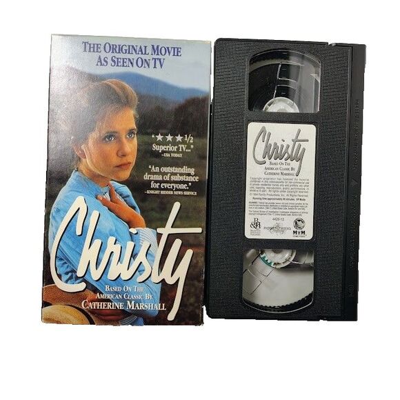 Christy The Original Movie VHS 1994 Movie Historical Drama Kellie Martin - Picture 1 of 2
